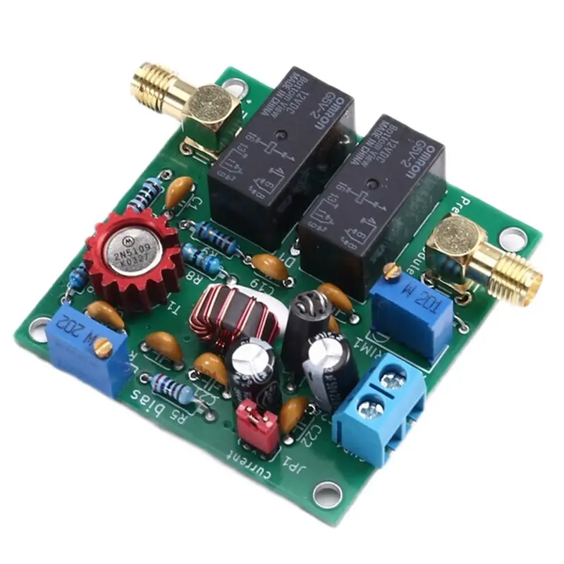 

LXYB18B Предусилитель 0,1-60 МГц Коротково-средневолновой усилитель повышает силу сигнала для радиоэнтузиастов и проектов «сделай сам»