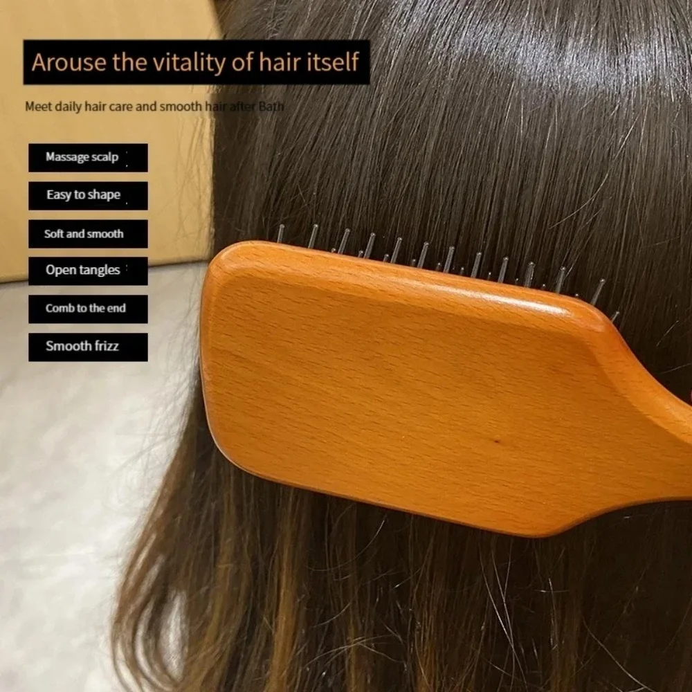 Hair Brush Massage Comb Air Bag Anti Static Air Cushion Brush SPA Head Massager Hair Care Tool for Curly Straight Hair Household