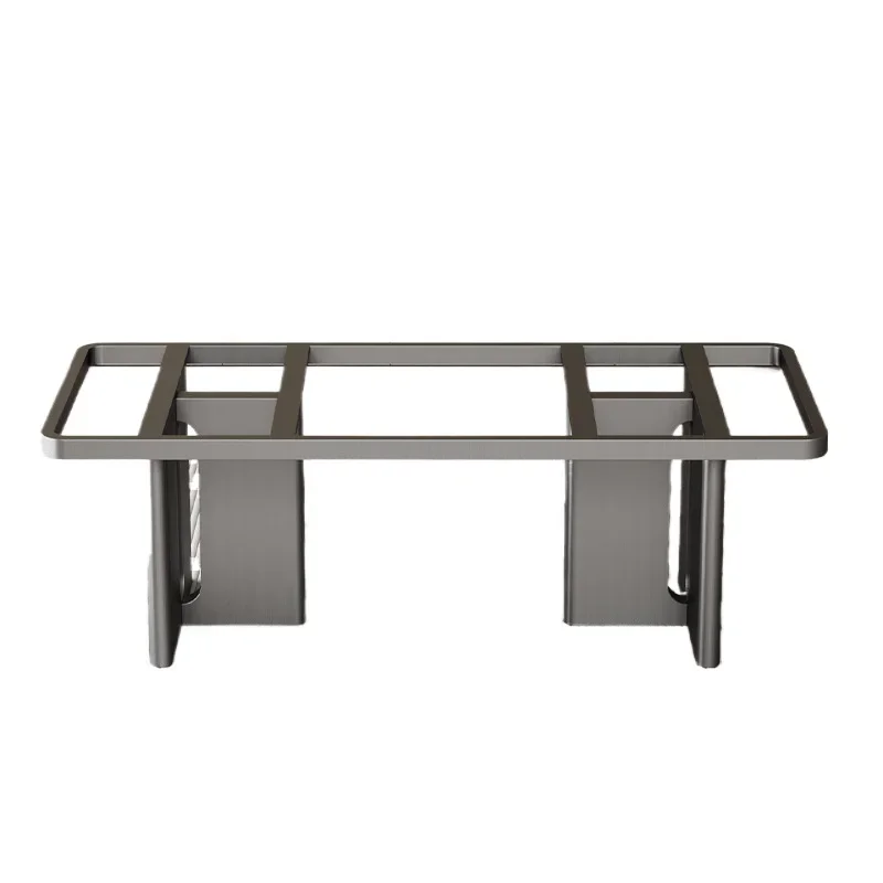 Stainless steel table leg bracket, rock slab marble table foot, coffee table base