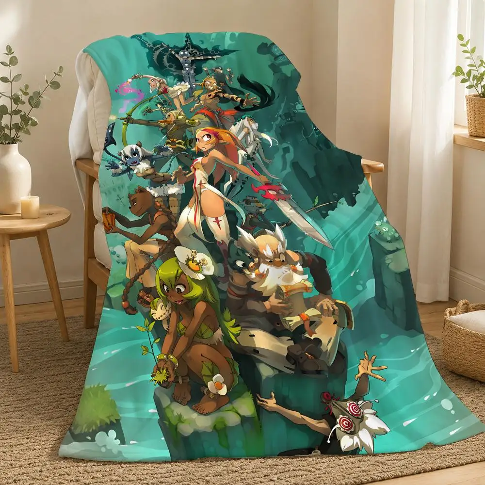 Manta de franela Dofus Game Throw de 240 g, adecuada para sofás, camas, oficinas, exquisitas mantas para regalo