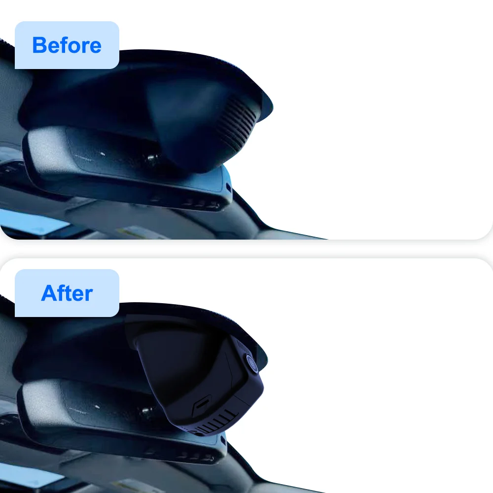 مسجل قيادة 4K UHD لـ Acura TLX 2021 - 2025 / RDX 2019 - 2025، FITCAMX للرؤية الليلية كاميرا داشكام الخلفية للسيارة #3