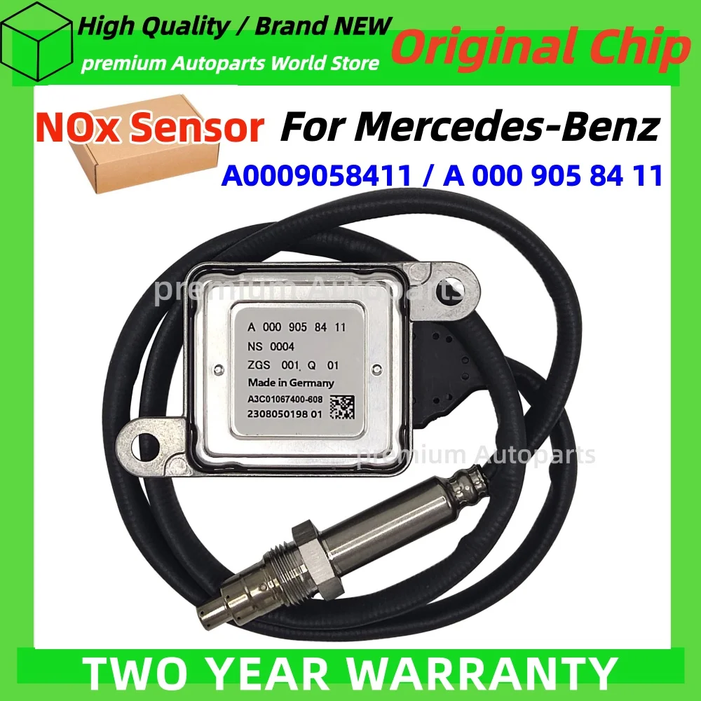 

A0009058411 0009058411 New Nitrogen Oxygen NOx Sensor For Mercedes-Benz W221 W212 X253 C253 W222 V222 R172 W166 W172 W253 W447 W