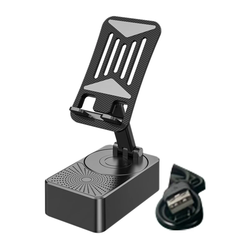 

3 в 1, портативный складной держатель для телефона с Bluetooth-динамиком