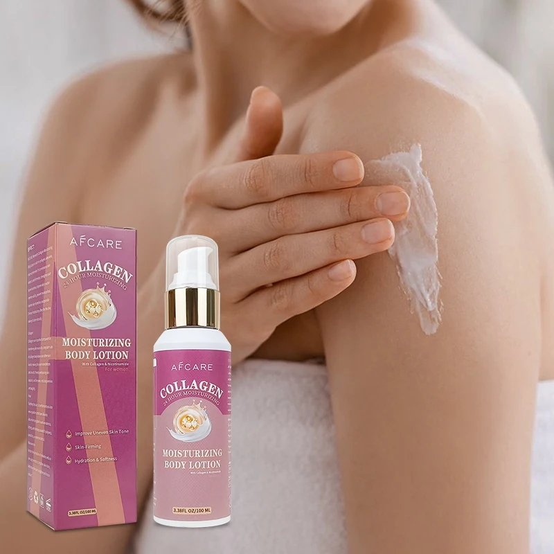 Advanced Clinicals Collagen Peptides Body Lotion & Face Moisturizer Peptide Infused Collagen Lotion For Women Men