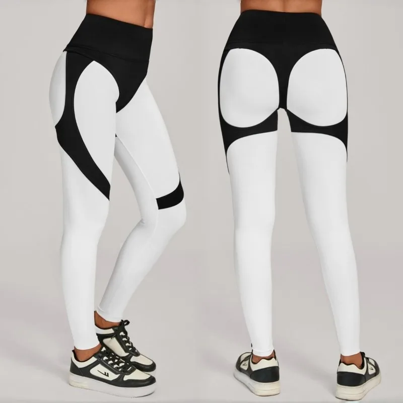 

Women's High Waisted Yoga Pants Hip Lifting Tight Fitting Slimming Sports Pants Outdoor Running Casual Fitness Pants