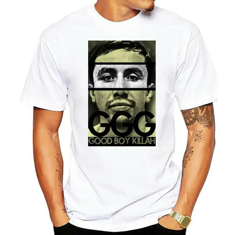 Men t shirt New Popular Gennady GGG Golovkin Boxing Champ Black TShirt t-shirt novelty tshirt women