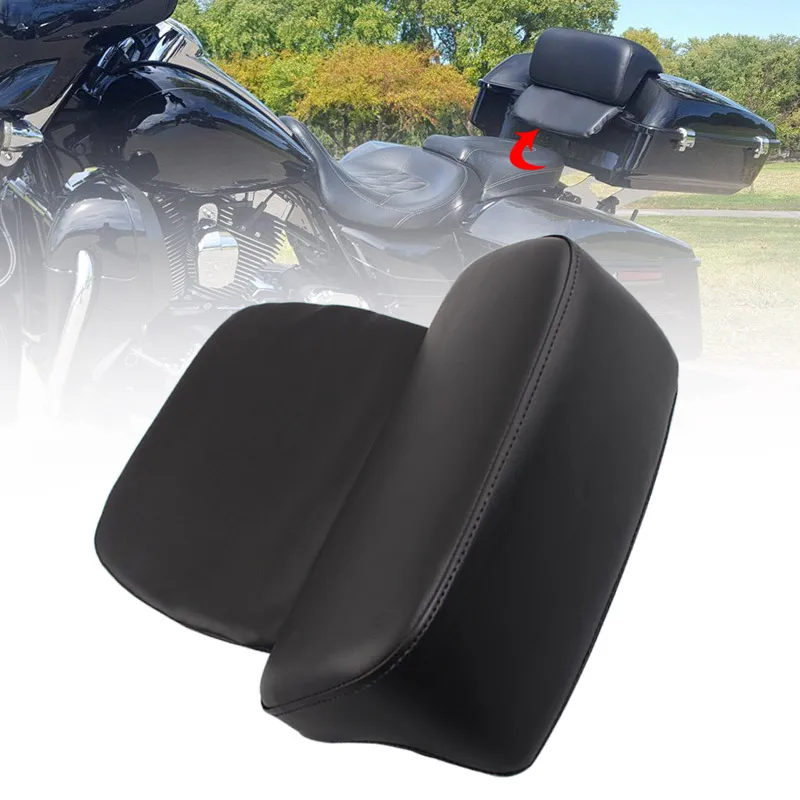 

For Harley Touring Road Street Tri Glide Electra Road King 2014-2022 Motorcycle Part Tour Pack Backrest Pad Trunk Backrest Pads