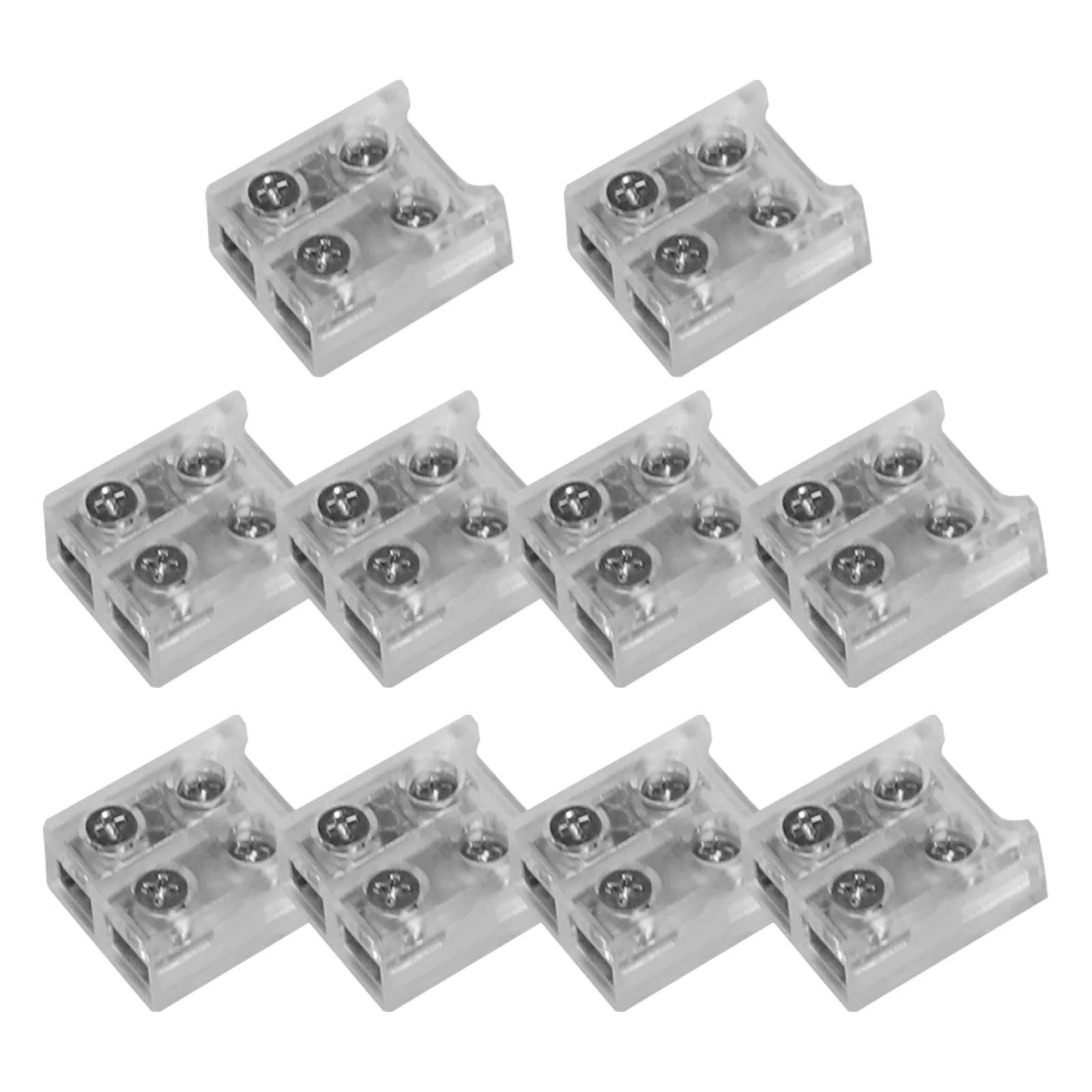 Comprehensive LED Connector Set Ten Pieces Designed to Facilitate Easy Connections for Both Standard Sizes (8/10 MM)