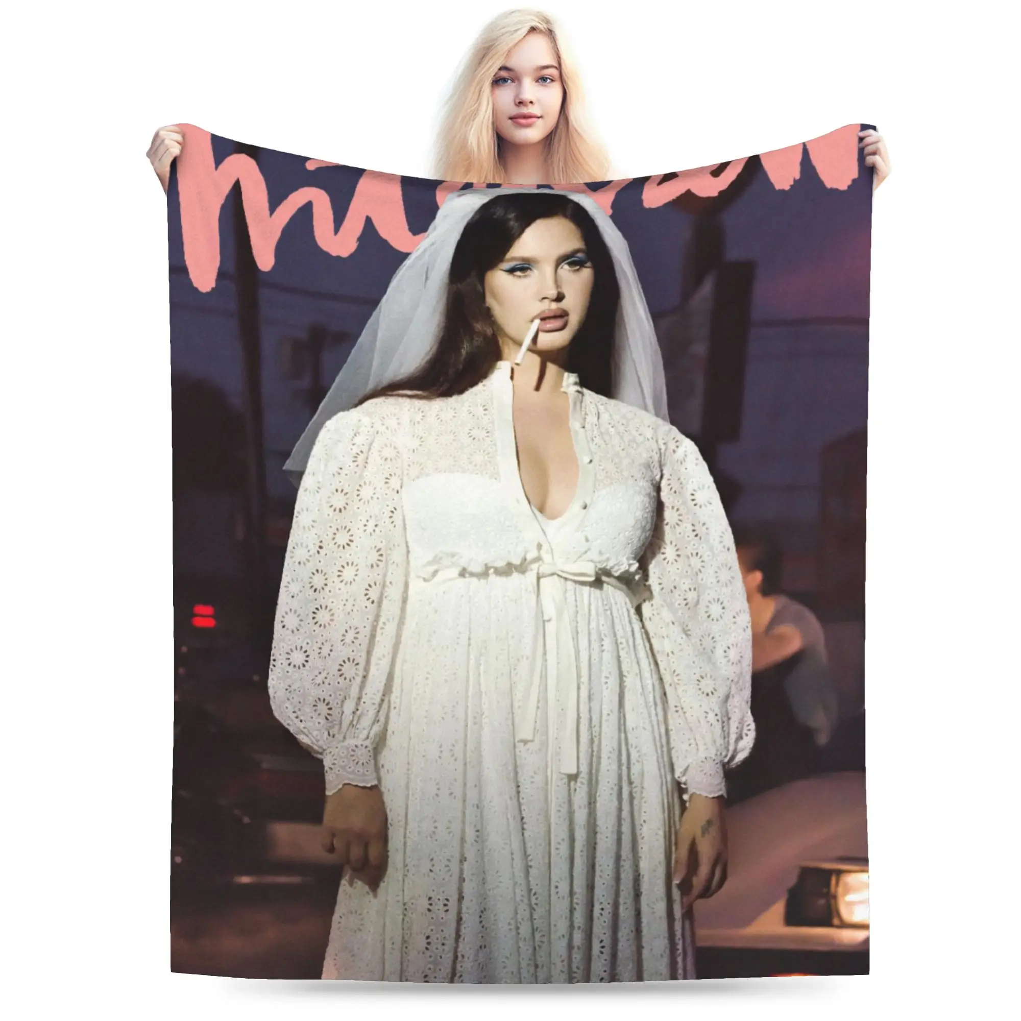 Lana Del Rey Blanke… - image