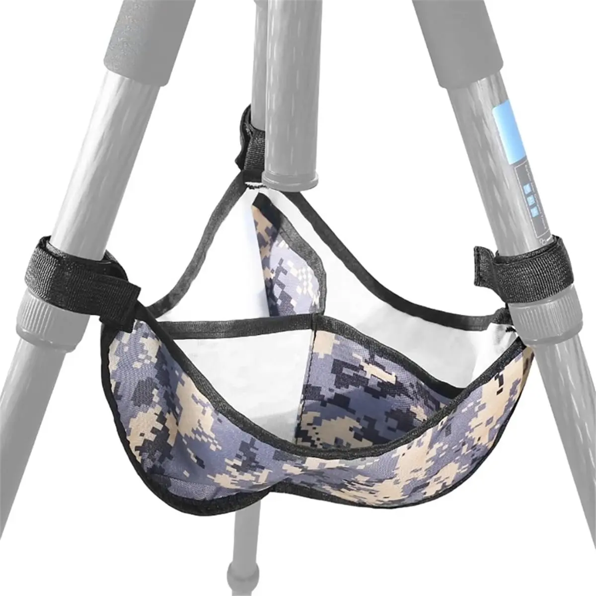 New Electronics Tripod Stone Bag Duty Weighted Sand Bags with 3 Compartments/Hook Loop Straps Tripod Sandbag Stabilizer Fits All