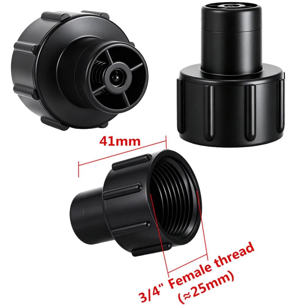 16mm PE Pipe Flushing Valve for Garden Accessories Agricultural Irrigation 3/4