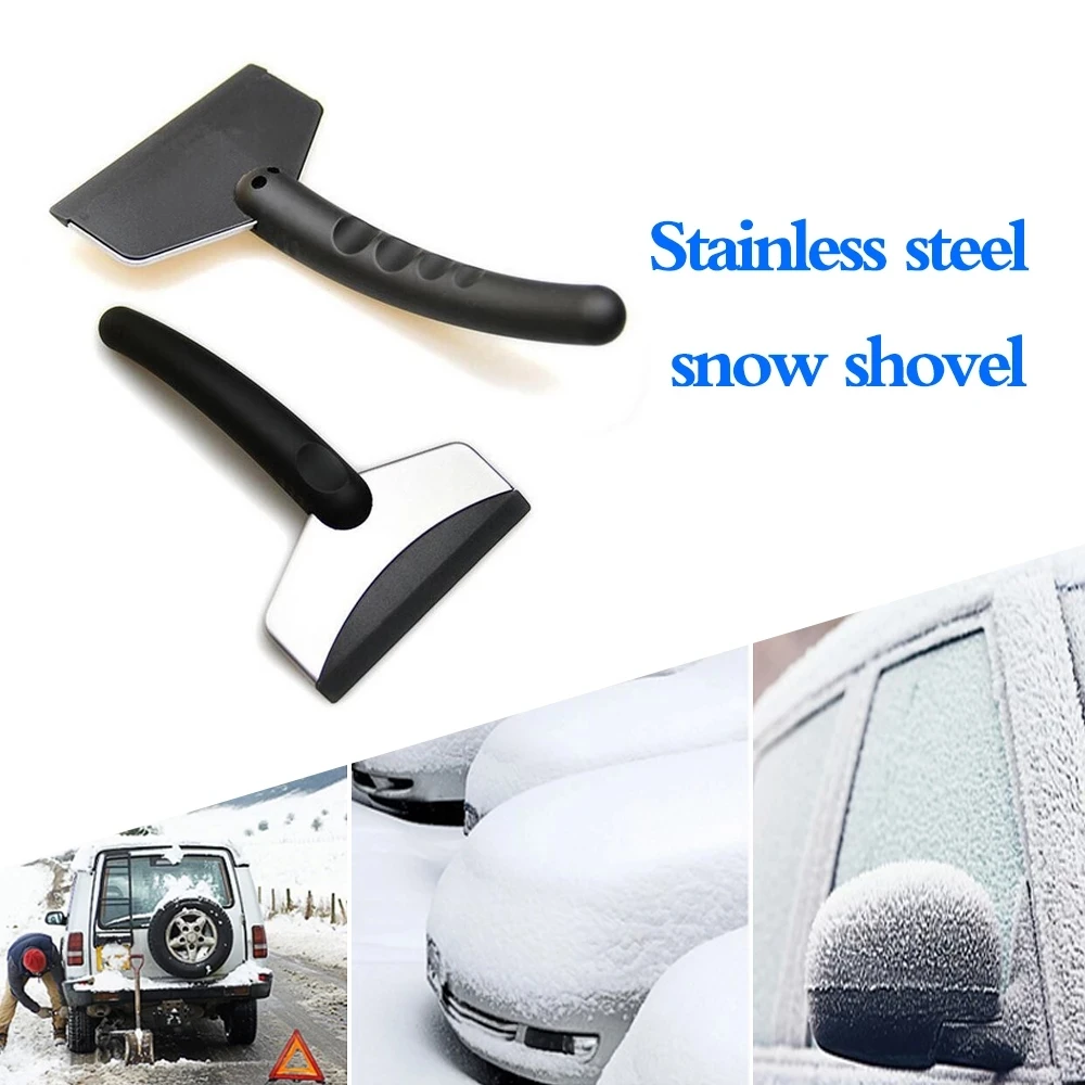 Car Ice Scraper Snow Shovel Ice Removal Scraper Car Cleaning Tool Winter Auto Windshield Glass Defrost Removal Car Accessories