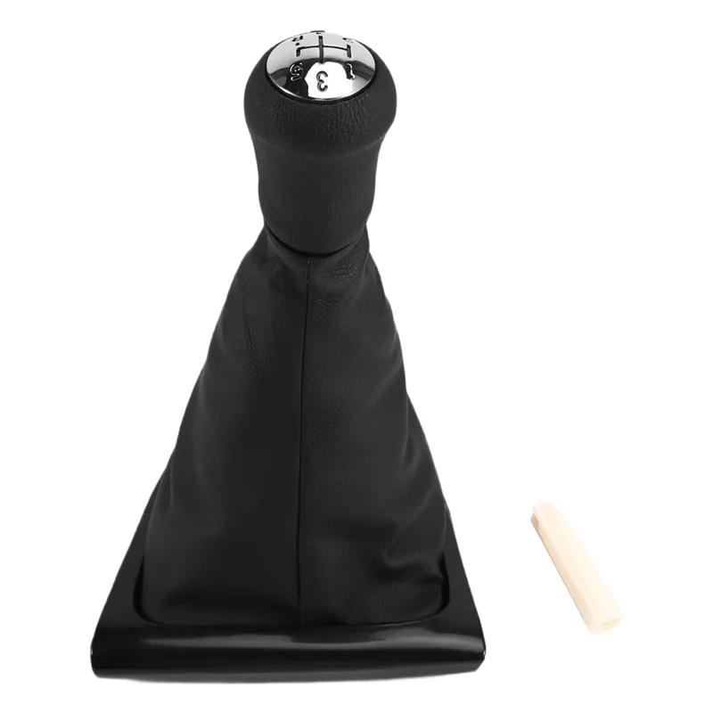 

A85E-кожаная ручка переключения передач, 5-скоростная механическая коробка передач для Renault Clio IV 4 2012-2020