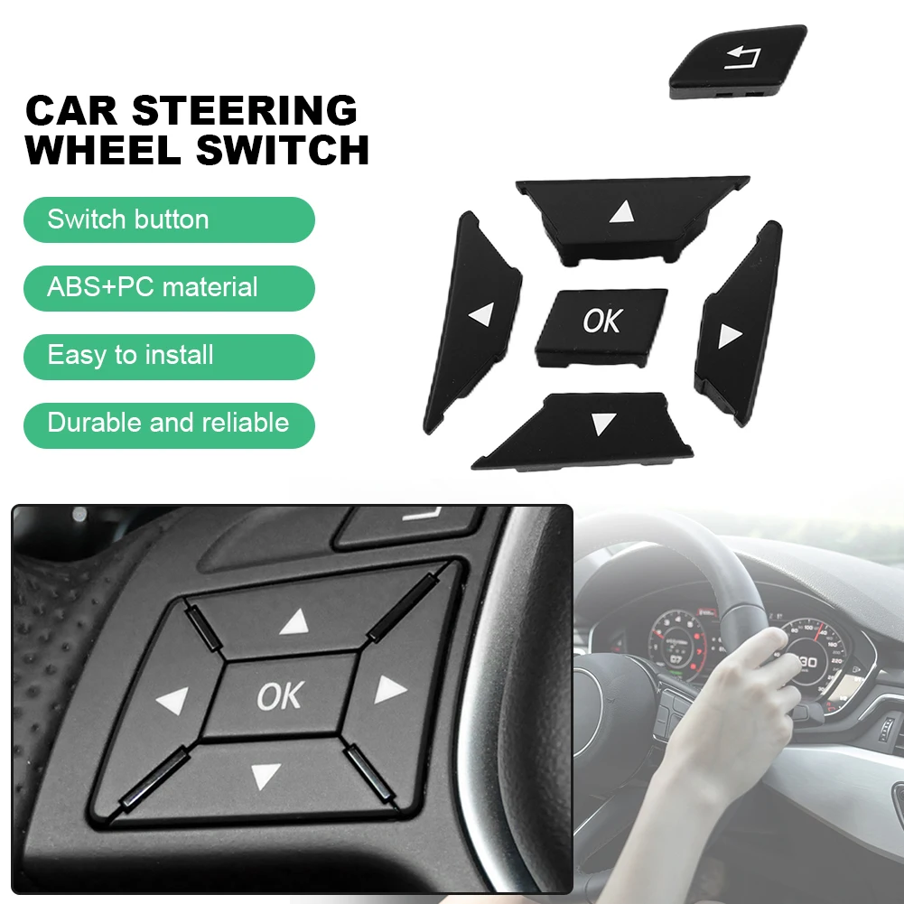 Car Steering Wheel Switch Multifunctional Direction Wheel Control Switch 2185400162 for Mercedes Benz E W212 2014-2015