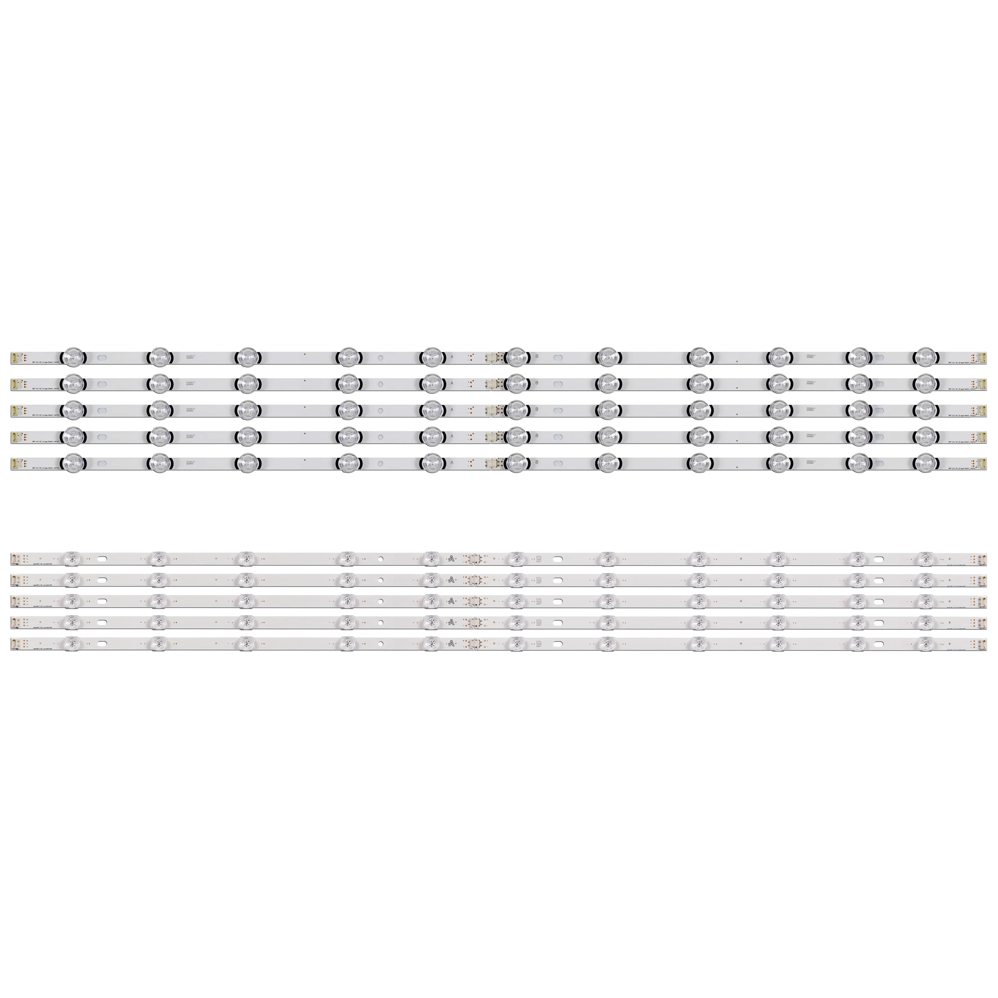 10pcs x LED Backlight For DIRECT 3.0 55INCH REV0.1 55LB653V 55LB631V 55LB656V 55LB570U 55LB5830 55LF5809 55LF650Y 55LB585V