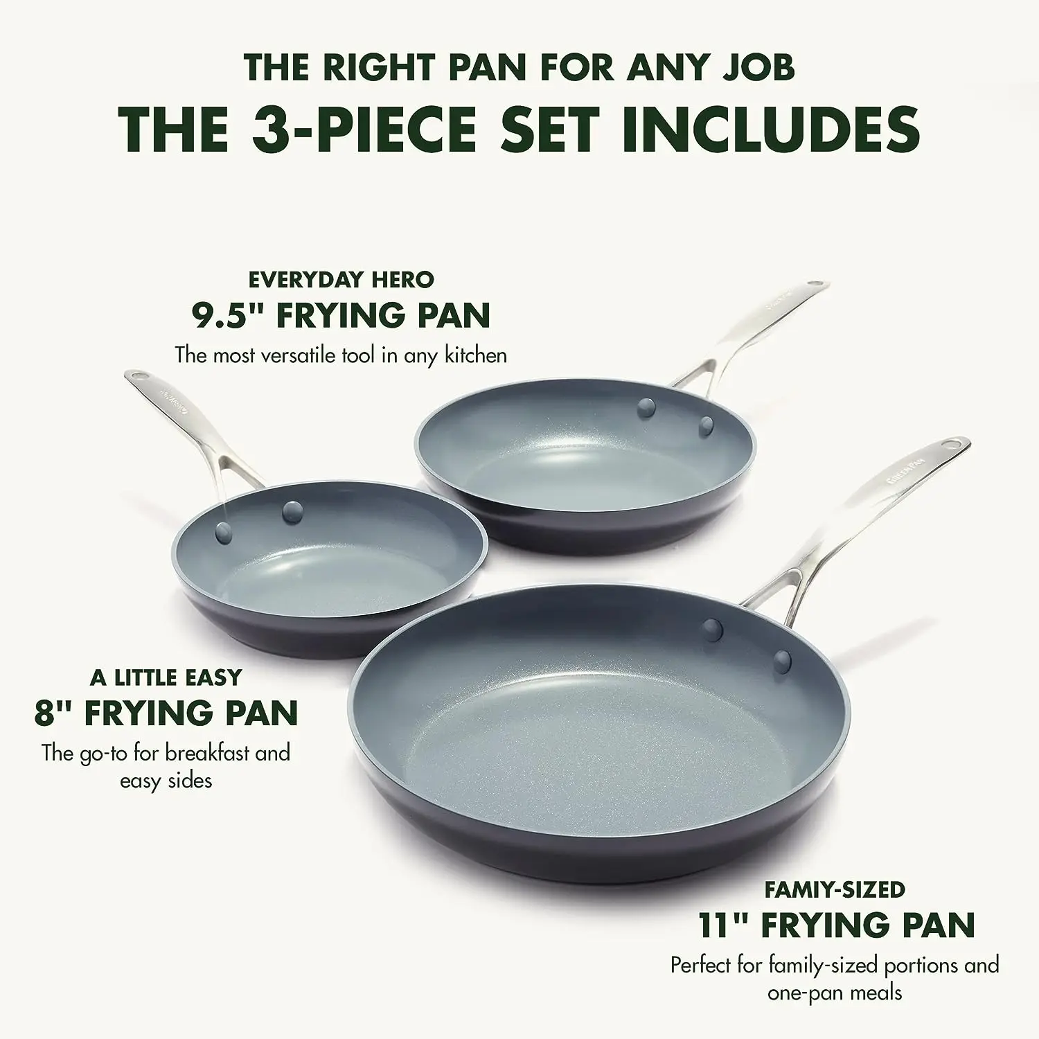 GreenPan Valencia Pro Hard Anodized Healthy Ceramic Nonstick 8