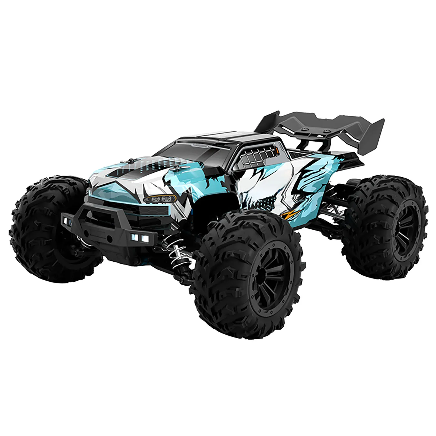 1/16 RC Off Road Auto Q117 2.4G 4WD Afstandsbediening 70 km/u Borstelloze Motor ESC Hefwiel RTR Hoge Snelheid Voertuig voor Volwassenen