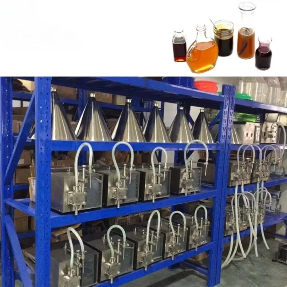 TODF-100 سطح الطاولة المحمولة دليل صغير التحكم الرقمي والعتاد مضخة قارورة آلة تعبئة الزجاجات السائلة للزيت العطري #6