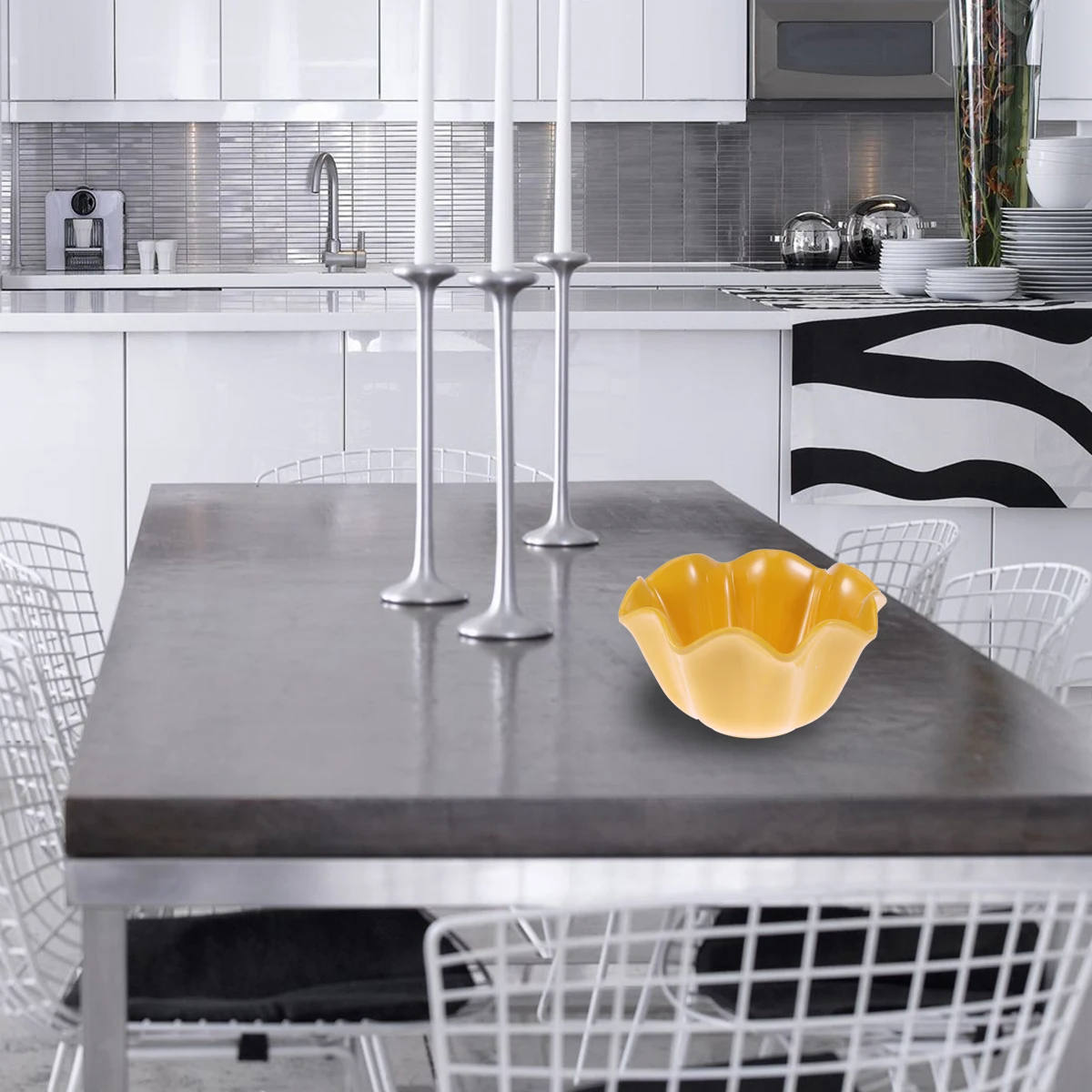 Ensaladera de hojas, cuencos portátiles reutilizables de melamina para el hogar, vajilla perfecta para ensalada