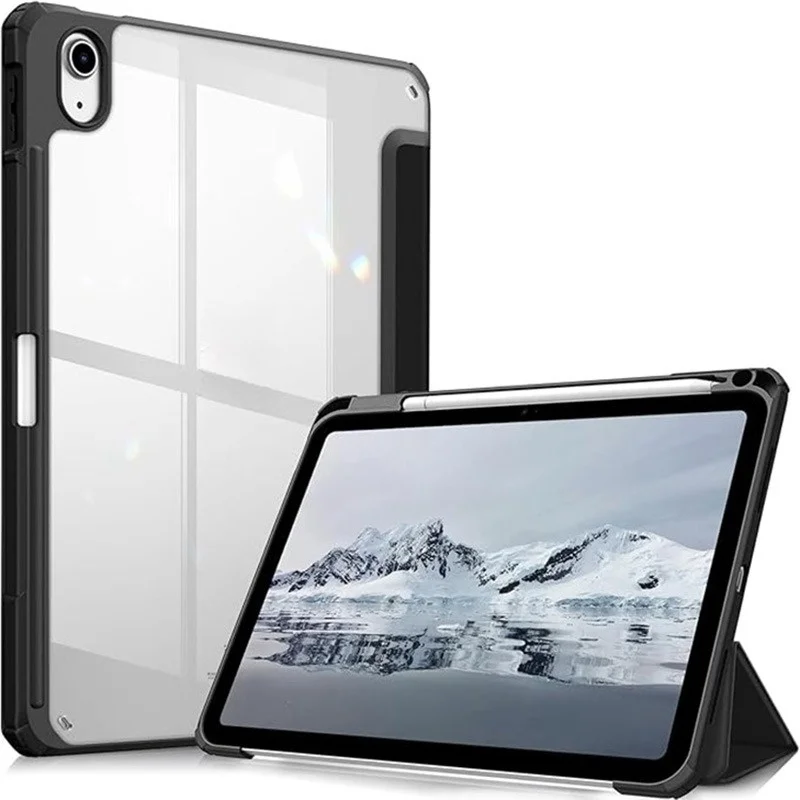 Für iPad 10. und 11. Generation A16 Hülle Niedliche Cartoon Magnetische Stoßfeste Standhülle mit Riemen und Stifthalter – Detail 12