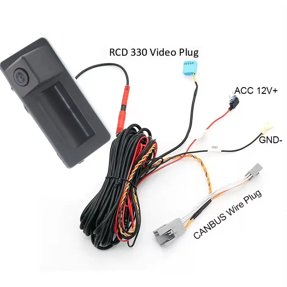 Original Display Car Reversing Camera For Volkswagen VW Sagitar Jetta A6/A7 2012-2024 Factory Screen MIB MQB Vehicle Parking Kit