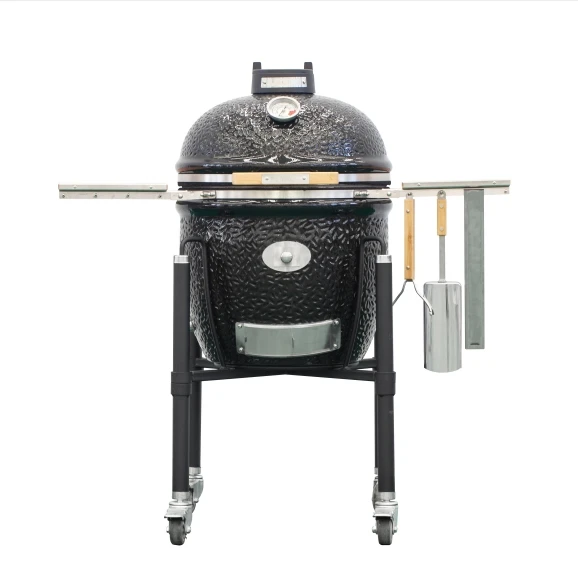 

29-дюймовый супербольшой гриль-коптильня Kamado для уличной кухни, для приготовления пиццы и курицы, на 8-12 человек