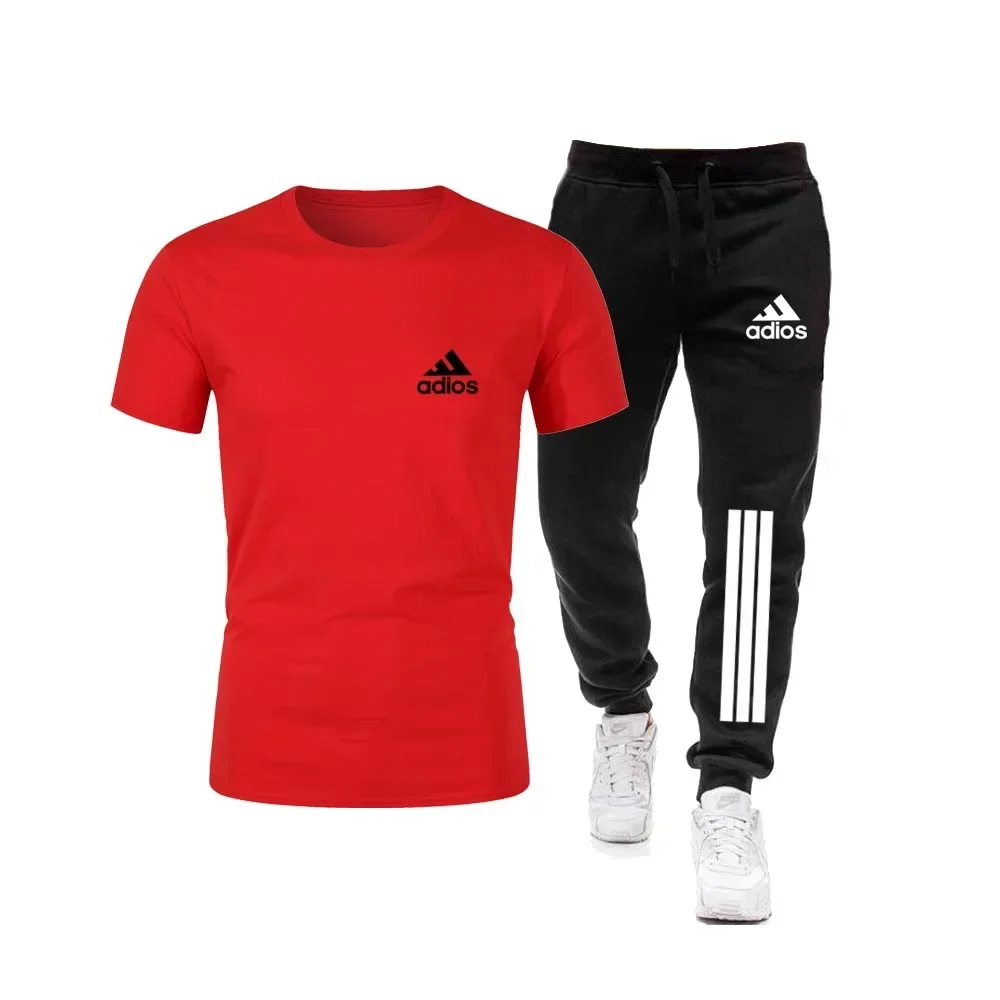 2025 Sneldrogend ademend trainingspak voor heren, T-shirt, fitnesstraining, basketbalmode