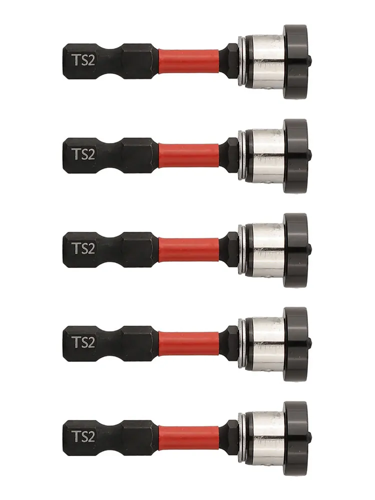 Mata bor listrik, 5 buah mata obeng pemosisian magnetik untuk pekerjaan rumah dan obeng listrik