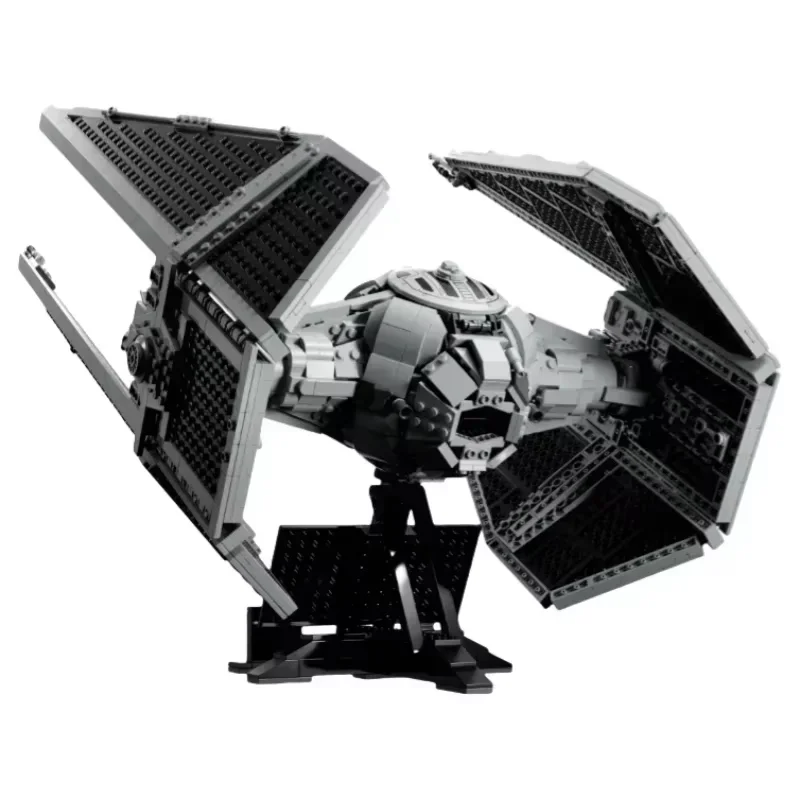 New 1931Pcs 75382 TIE Interceptors Spaceship Bricks Star  Kits Wars Building Blocks Modified Imperial Fighters Assembly Toy Gift