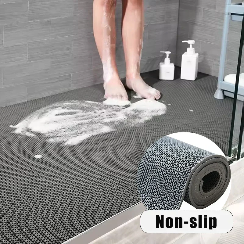 

Bathroom Carpet Honeycomb Foot Mat Bathroom Anti-slip Mat Hotel Home Shower Room Bathtub Toilet Bathroom Accessories Set
