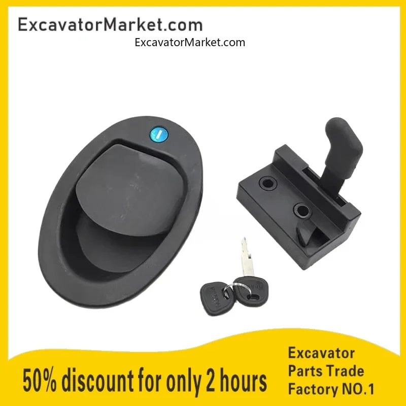 

Excavator Spare Ishikawa Island ihi50/60/70/90/80/100/110/nx Door Lock Assembly External Handle Lock Block Excavator Accessories