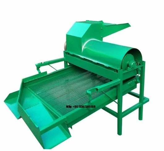 engine sunflower seed removal processing harvester