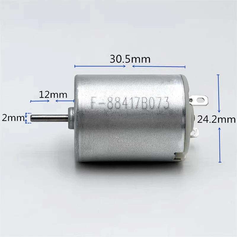 NICHIBO FC-280SB-2850 Mini 280 High Speed DC Motor 3V-6V 18200RPM Strong Magnetic Carbon Brush for DIY Toy Car Boat