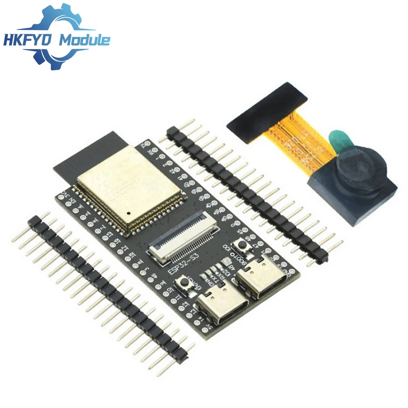 ESP32-S3 WROOM N16R8 CAM Conseil de Développement WiFi + Bluetooth Module OV2640/5640 Caméra