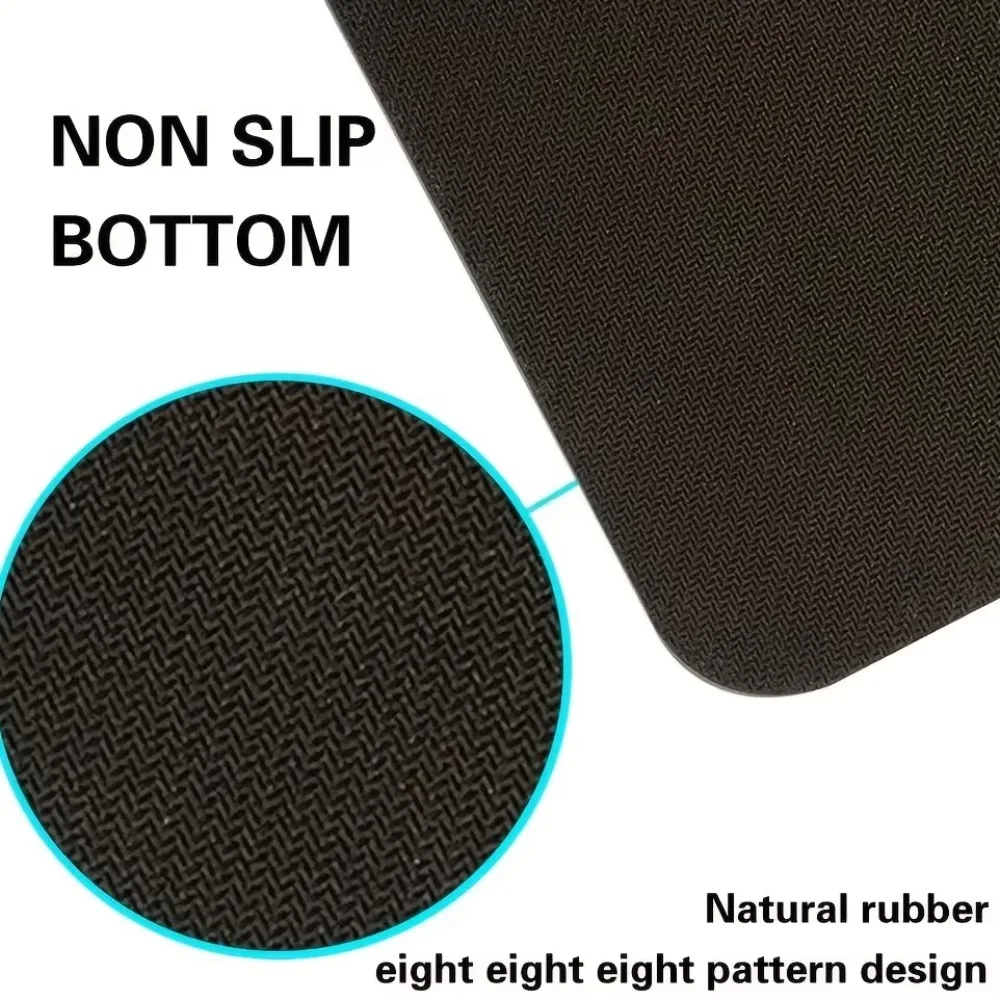 Owl Pattern Mouse Pad, Computer desktop Accessory, High-Quality Rubber, Anti-Slip, Durable, Washable, High-Definition Printing