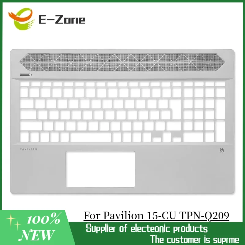 New Original Palmest Upper Case For HP Pavilion 15-CU TPN-Q209 Laptop Palm rest Top Cover C Shell Silver