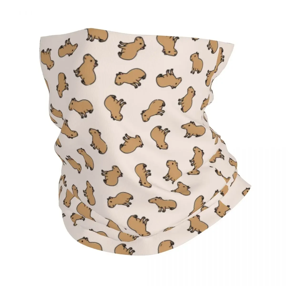 New Capybara Wild Bandana Neck Cover Printed Animals South America Balaclavas Face Mask Scarf Warm Cycling Riding Adult Breathab