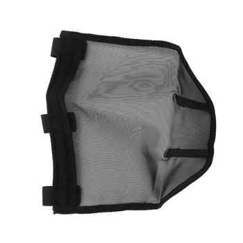 Breathable Horse Nose Filter Cover ตาข่ายฝาครอบจมูก Fly Mask ป้องกันใบหน้าสบายสําหรับม้าช่วยลดการสั่นศีรษะ