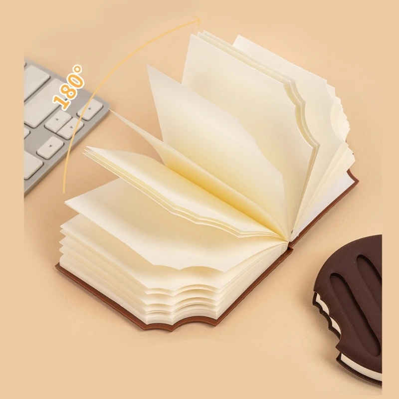 K1AA สมุดบันทึกขนาดเล็ก 70 แผ่น Unlined Small Memo Pad Notepads Doodling Pad