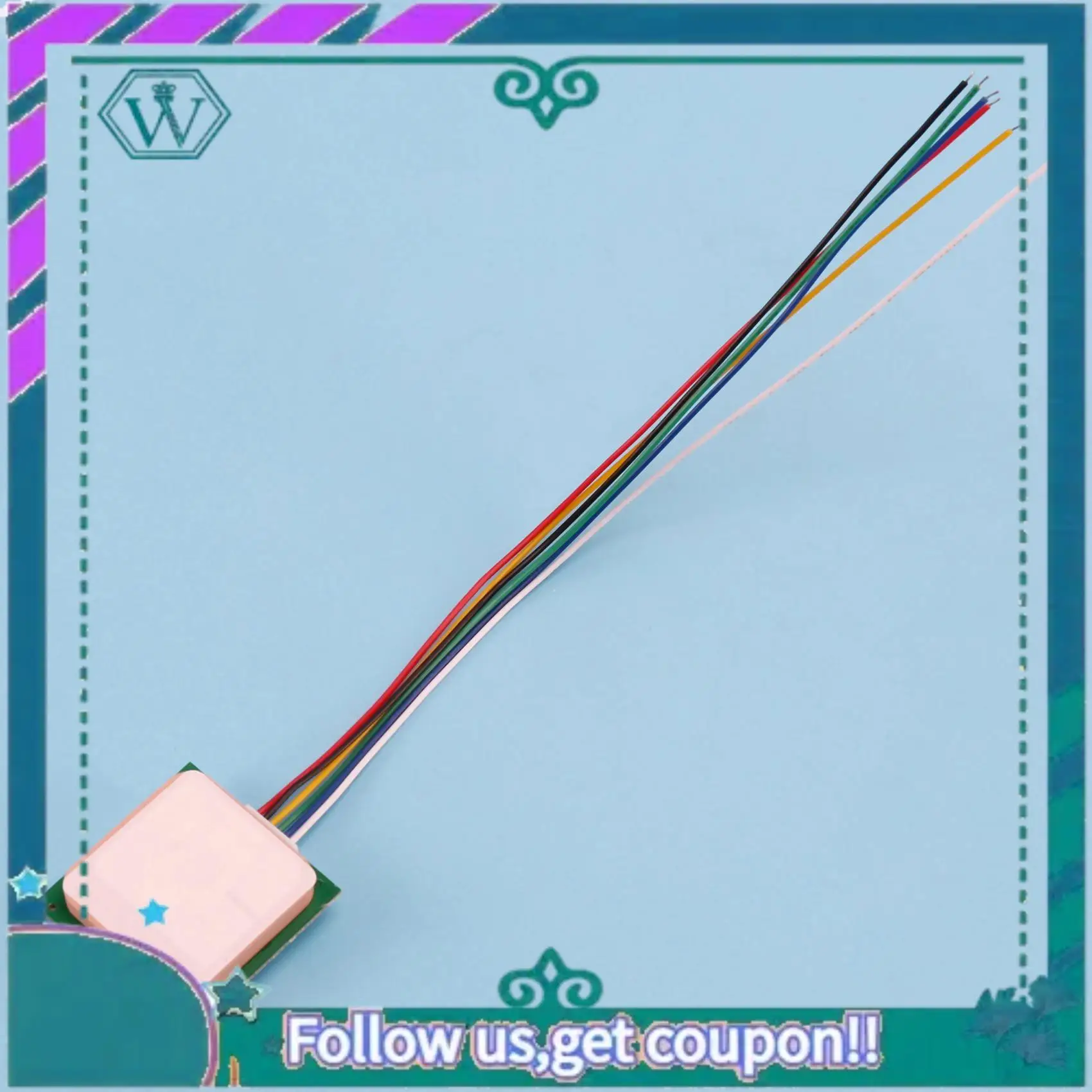 A75Q-2X VK2828U7G5LF GPS Module TTL 1-10Hz With Antenna FLASH Flight Control GPS Model