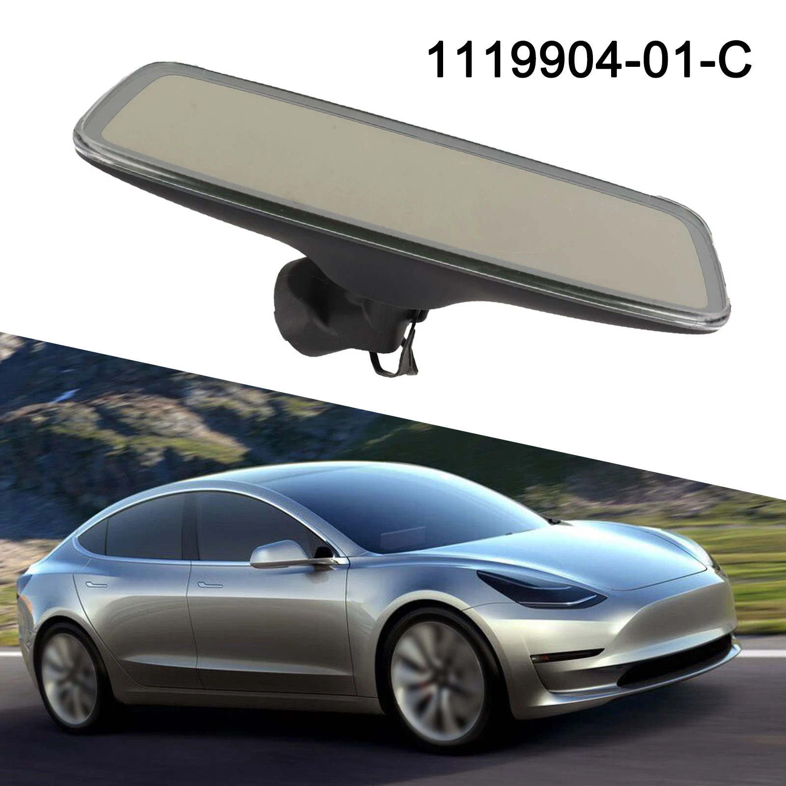 

Interior Rear View Mirror 111990401C Suitable for Tesla Model 3 2017 2021 Reliable Build and Quick Installation