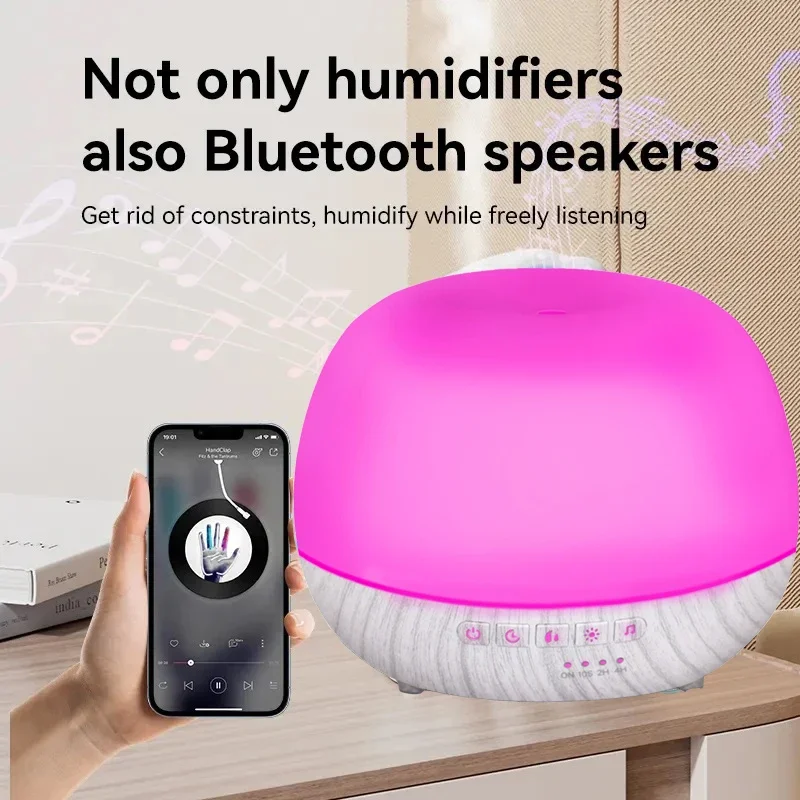 

Oil Diffuser 500ML Humidifier Waterless Auto Shut-Off Colors Lights Aroma Diffusers for Bedroom Home Yoga Gift aroma diffuser