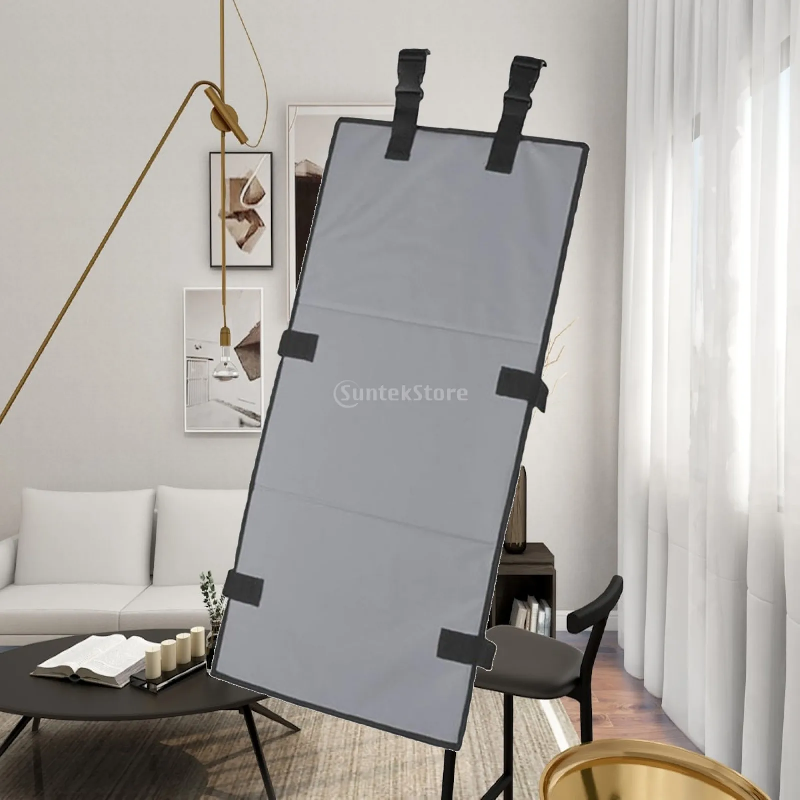 Kids Bunk Bed Ladder Cover Gray Oxford Cloth Child Safety Stair Pad Anti Climb Protector for Bedroom Home Security Accessory