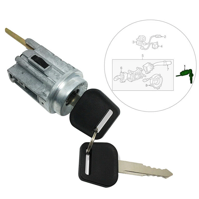 

Ignition Switch Lock Cylinder With Keys For Toyota 4Runner Tacoma 1995-2004 69057-12340