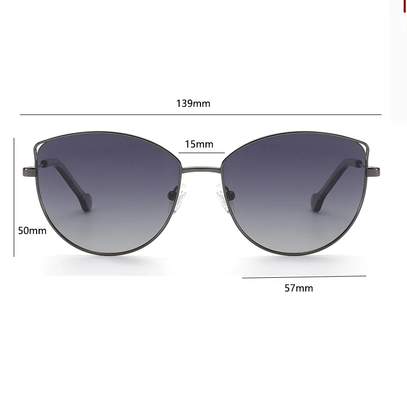 Ceofy Women Fashion Polarized Sunglasses Anti-glare UV400 Glasses Frame Brand Design Vintage Sunglasses Women