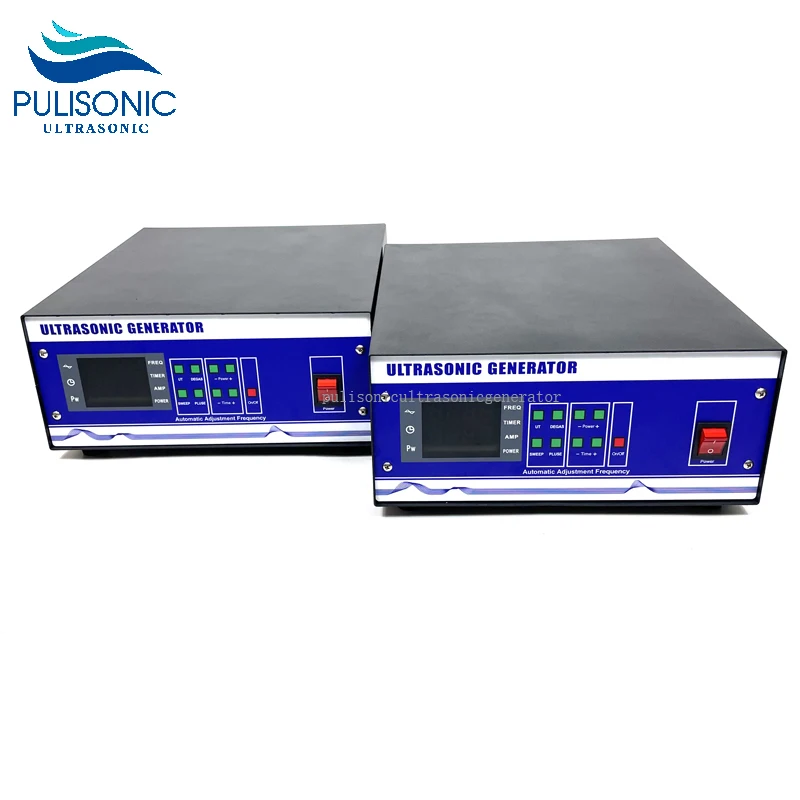 2400W Transducer Ultrasonic Power Supply Digital Power Generator 17Khz To 40Khz Optional