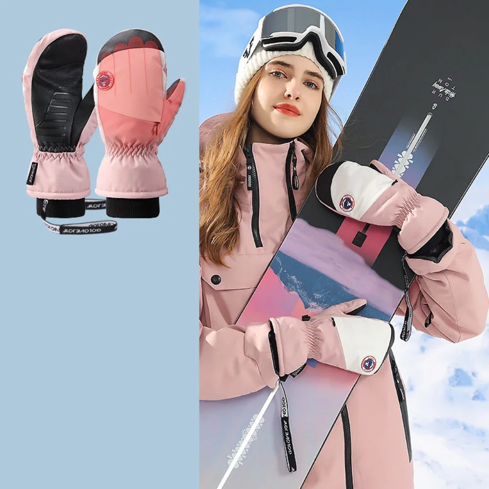 

Unisex Winter Ski Gloves Waterproof Ultralight Snowboard Gloves Motorcycle Riding Snow Keep Warm Windproof Gloves 2025 New