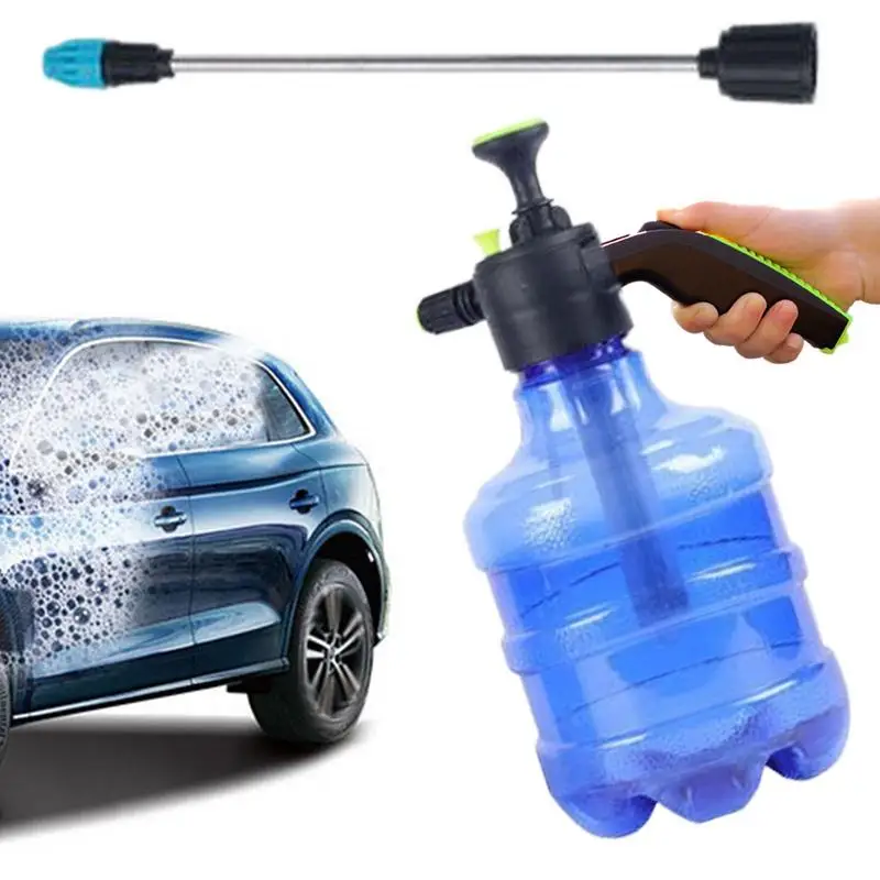 

3.5L Pressure Hand Held Spray Can Foam Cannon Lawn and Garden Pump Compression Sprayer Car Accessory Cleaning Tool For Vehicle