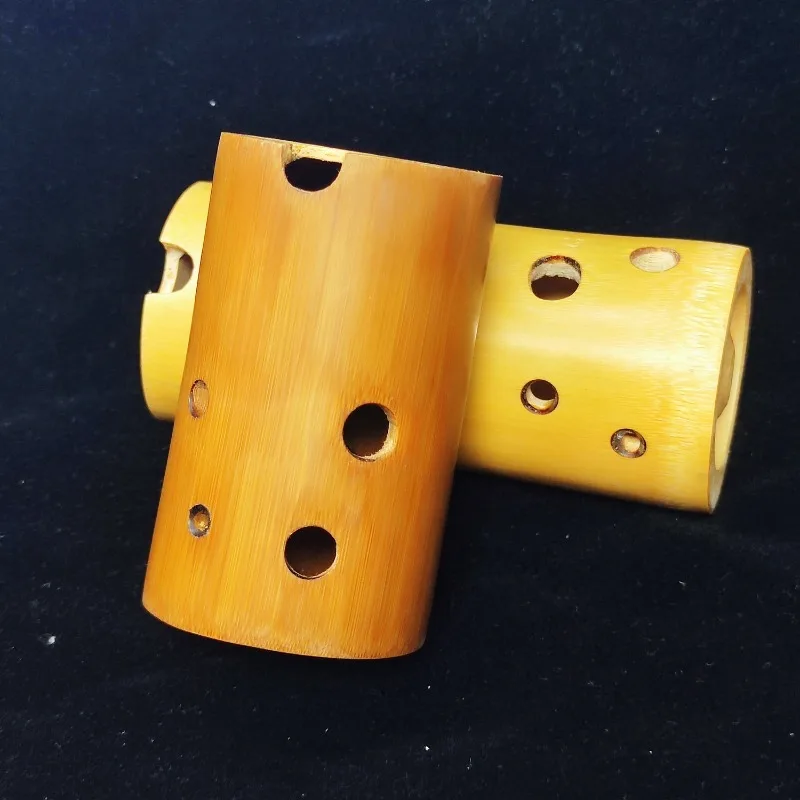 

6 Hole Bamboo Xun Handmade Professional Practice Ocarina Beginner Portable Playing Xun Traditional Chinese Musical Instruments