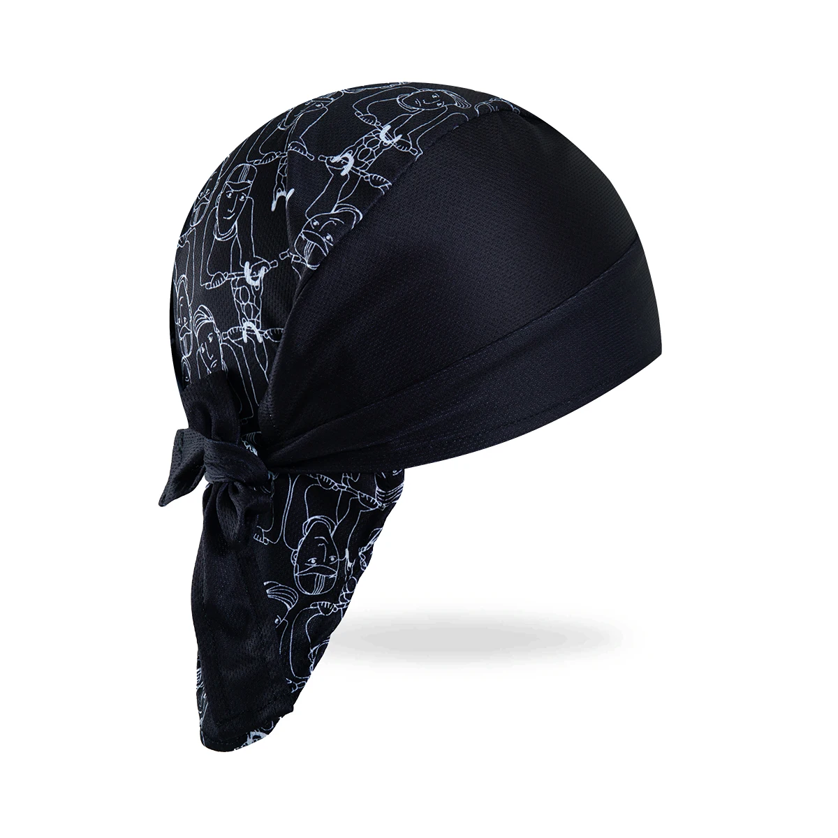 Unisex Cycling Pirate Hat Bicycle Cap Sports  Headscarf Dry Quickly Bike Headdress Summer Breathable